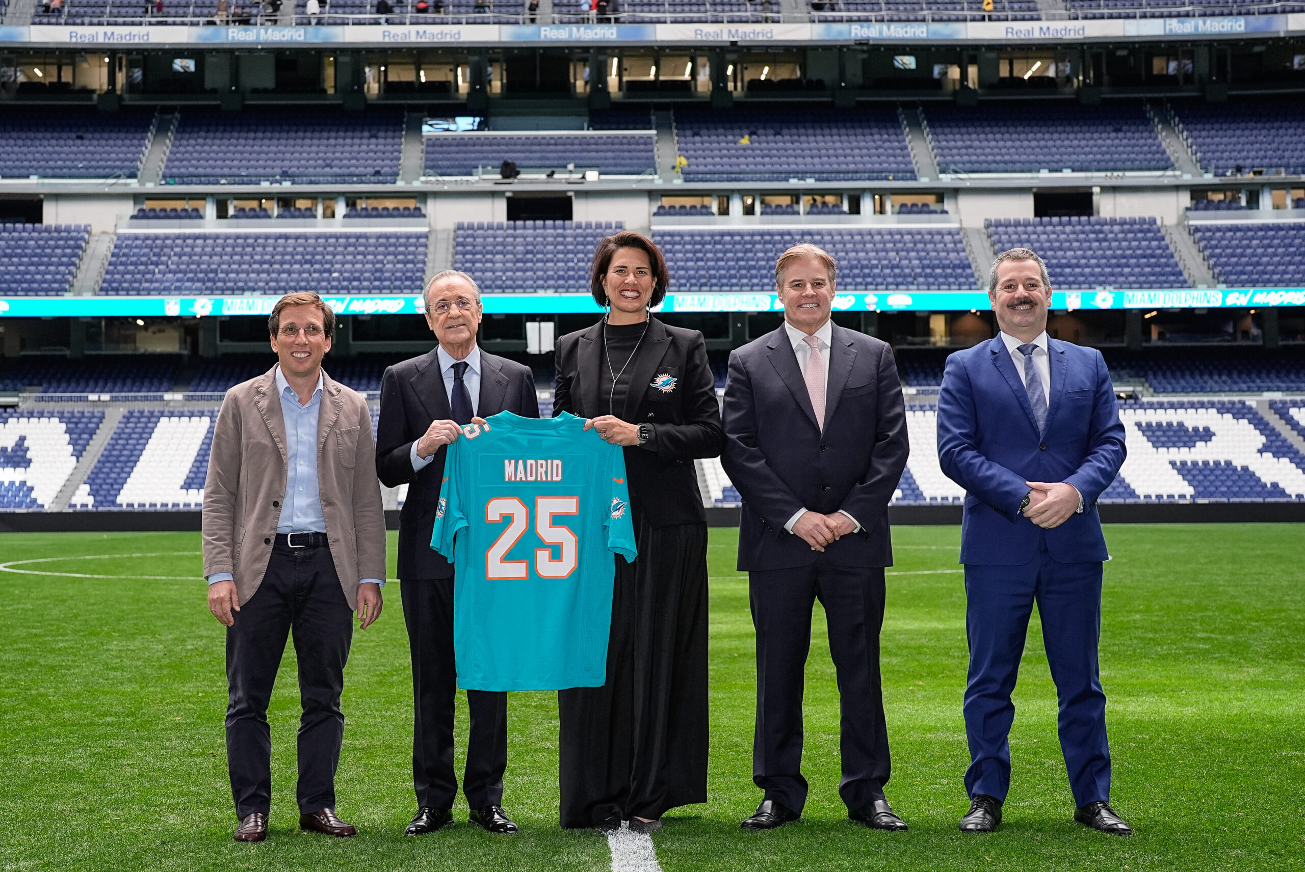 Los Miami Dolphins de la NFL llegan a Madrid