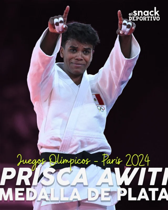 🥈¡Prisca Awiti gana medalla de plata para México! 🇲🇽

 🥋La judoca mexicana hace historia al ser la primera en ganar presea en este deporte. En su combate, Prisca cae por un ippon ante Andreja Leski 🇸🇮 en la gran final de los 63kg del #Judo.

¡Medalla olímpica número 75 en la historia de nuestro país!

¡Gracias, Prisca! ❤️‍🔥 ¡Eres muy grande!

#paris2024 #juegosolimpicos #olympics | @cmteolimpicomex