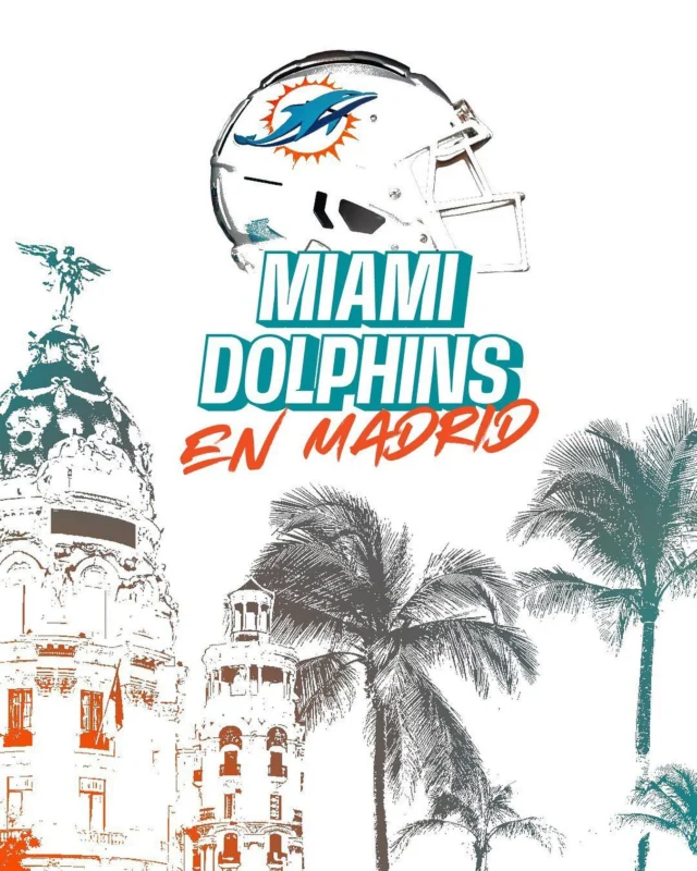 🚨OFICIAL: Los MIAMI DOLPHINS serán locales en el partido de #NFL que se jugará en el Santiago Bernabéu 🏟️. El equipo rival se anunciará en primavera. 

Esto como parte de la estrategia de expansión de la NFL a Europa, y en específico, a España.