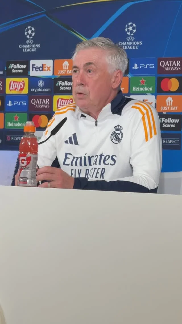 👀 ¿Qué piensa #Ancelotti del derbi? Esto le espera al Madrid hoy en el duelo de octavos de final de la #championsleague contra el #Atleti 🔥